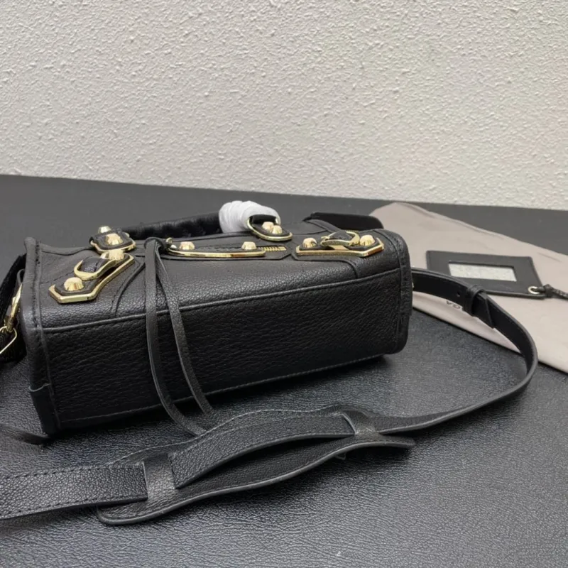 Balenciaga Black Medium Top Handle Bag 287 - Image 7