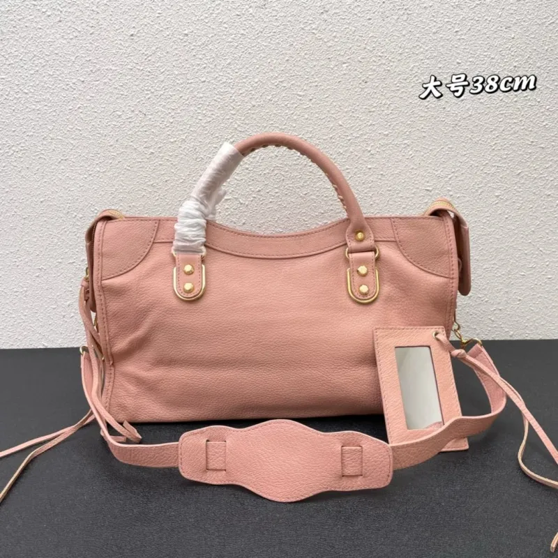 Alternative view of Balenciaga Large Pink Top Handle Bag 38cm