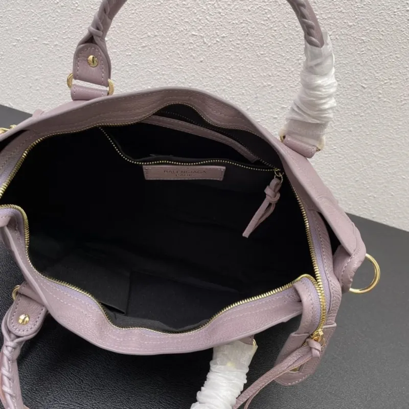 Balenciaga Large Mauve Top Handle Bag 38cm 290 - Image 8