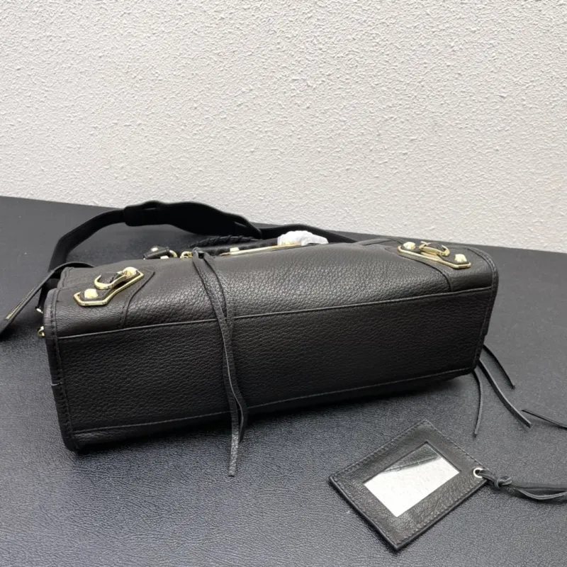 Balenciaga Black Large Top Handle Bag - Image 7
