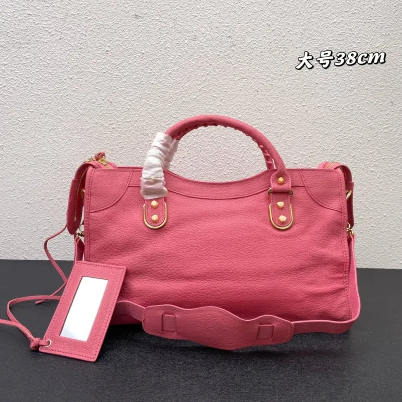 Alternative view of Balenciaga Large Pink Top Handle Bag 38cm