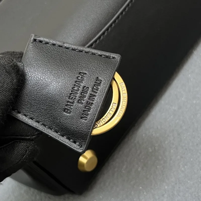 Balenciaga Black Top Handle Bag 6625SQ 23cm - Image 6