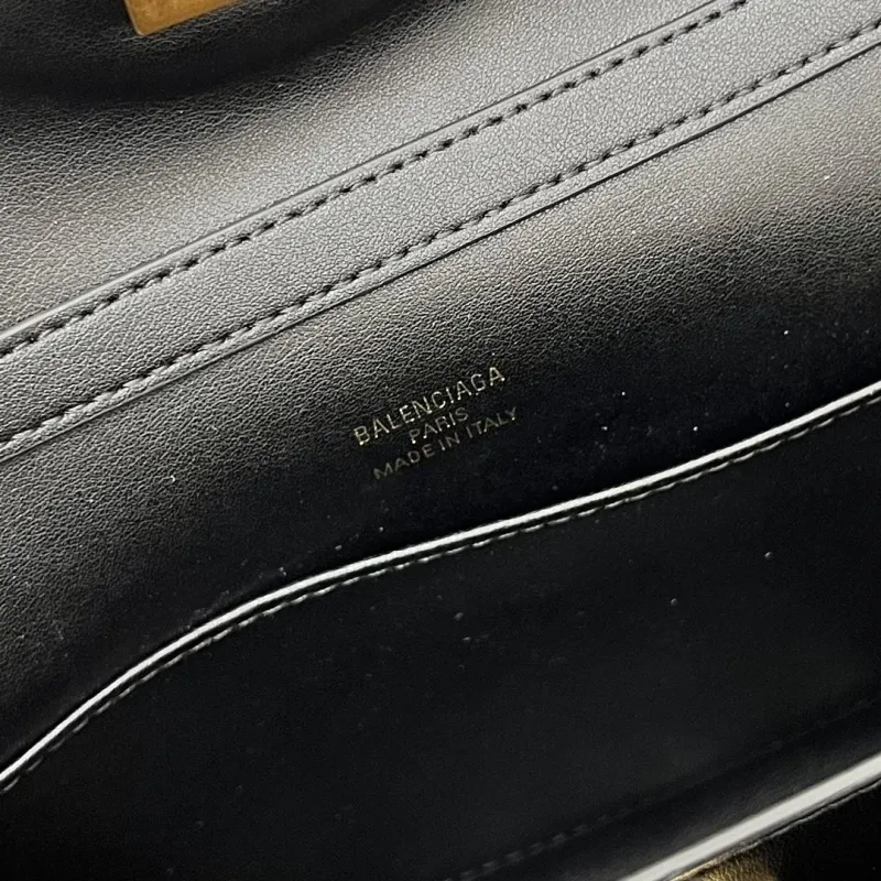 Balenciaga Black Top Handle Bag 6625SQ 23cm - Image 9