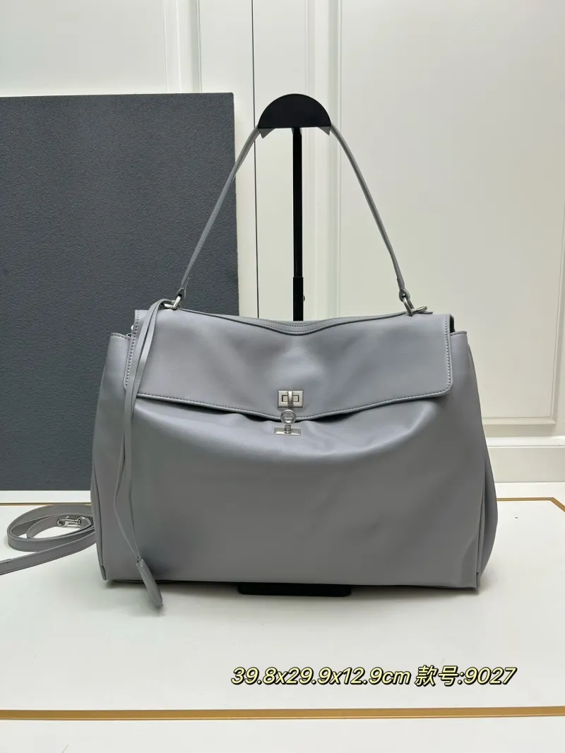 Balenciaga Gray Top Handle Bag 9027