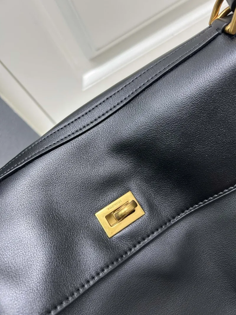 Balenciaga Black Top Handle Bag 9027 - Image 6