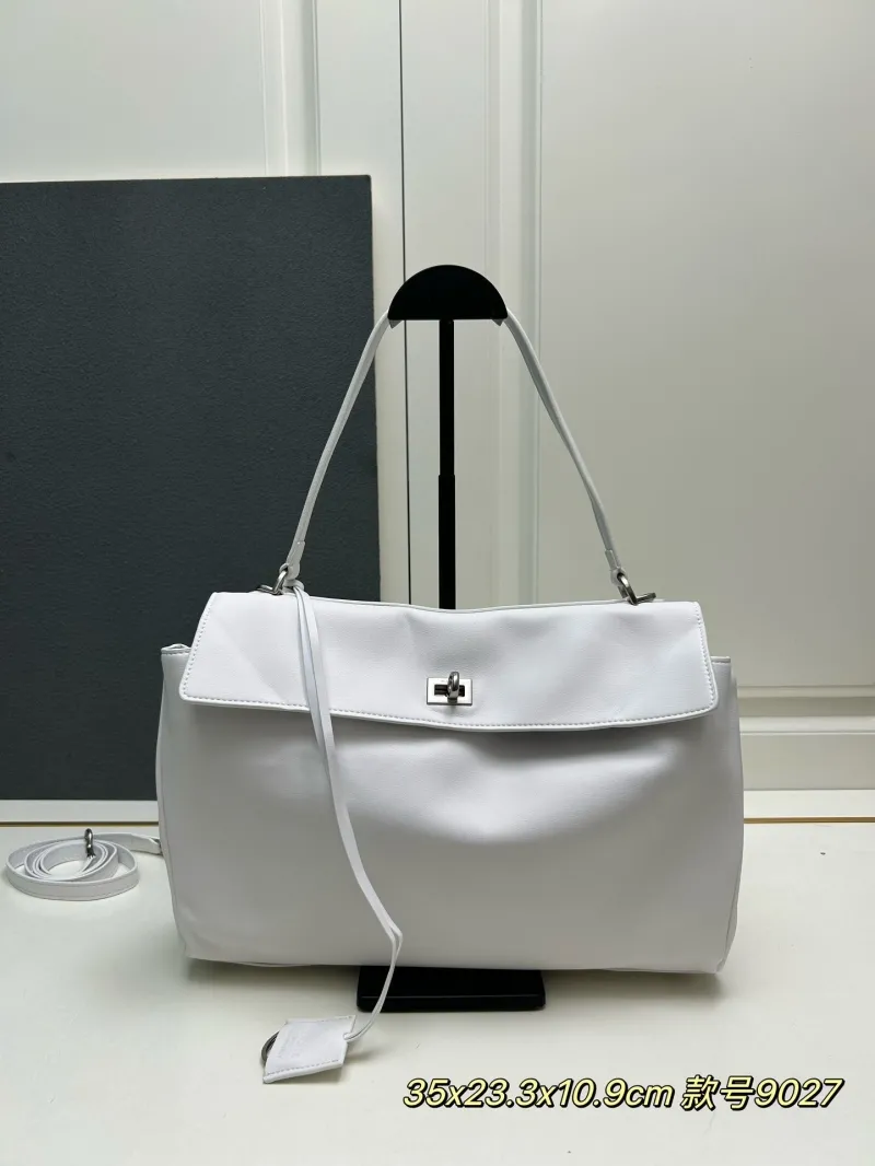 Alternative view of Balenciaga White Top Handle Bag 9027