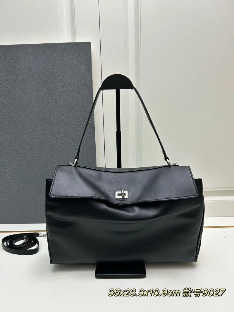 Alternative view of Balenciaga Black Top Handle Bag 9027