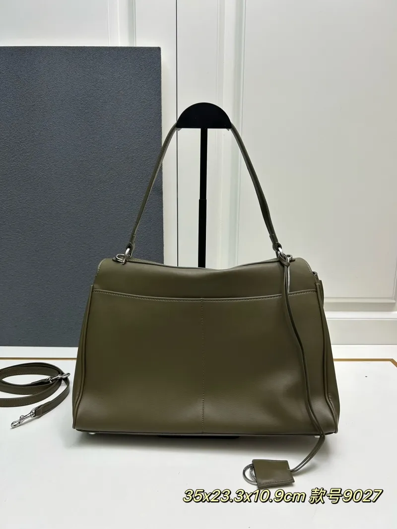 Alternative view of Balenciaga 9027 Olive Green Top Handle Bag