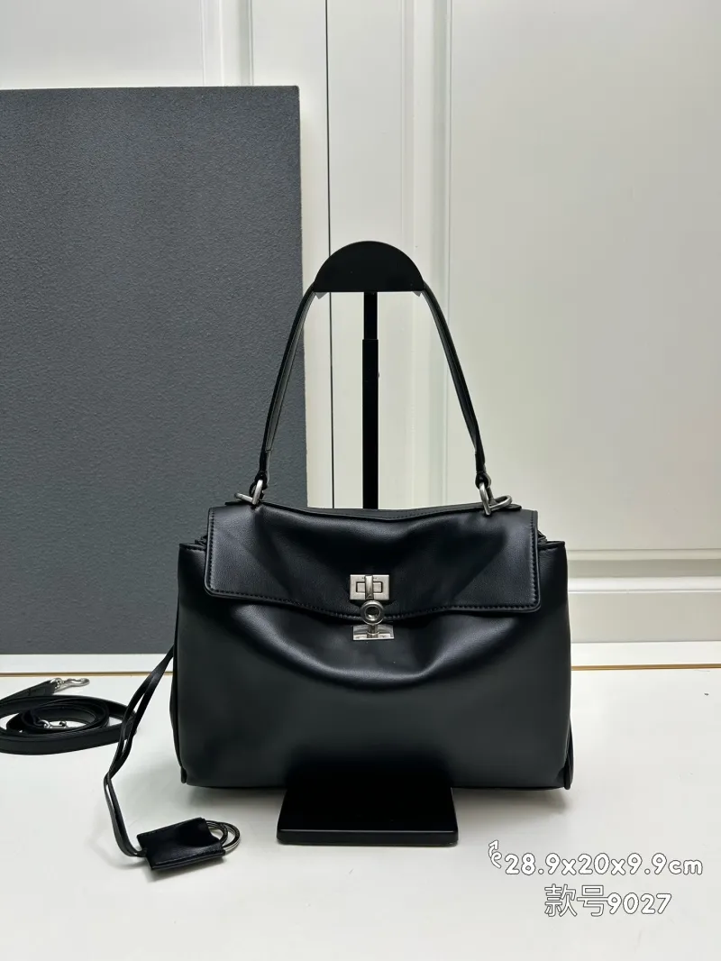 Alternative view of Balenciaga Black Top Handle Bag 9027