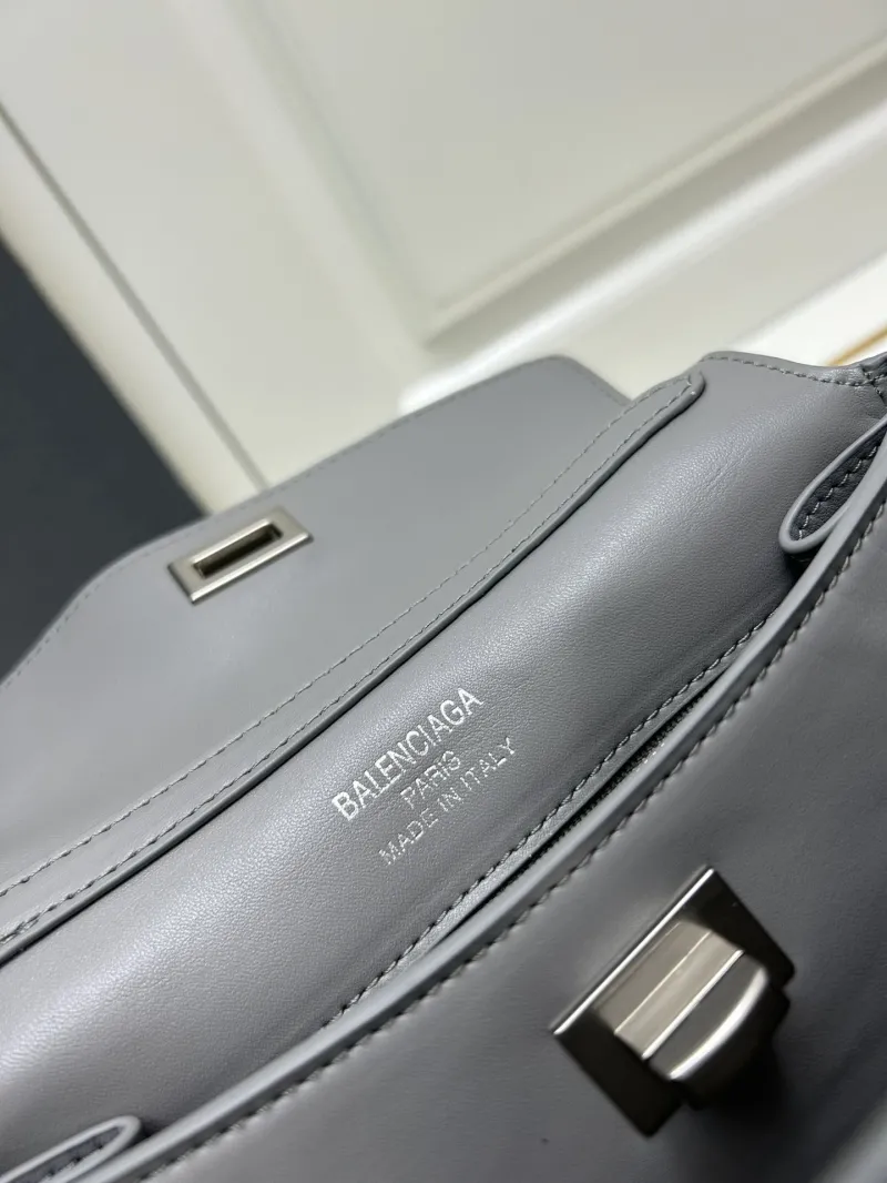 Balenciaga Gray Top Handle Crossbody Bag 9027 - Image 9