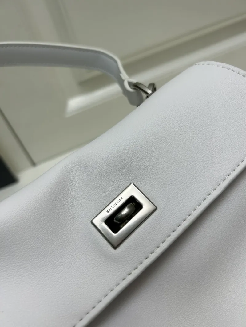 Balenciaga White Top Handle Bag 9027 - Image 5