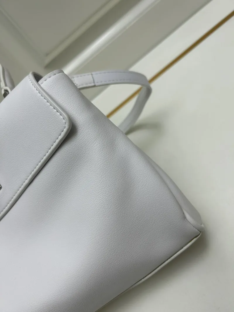 Balenciaga White Top Handle Bag 9027 - Image 6