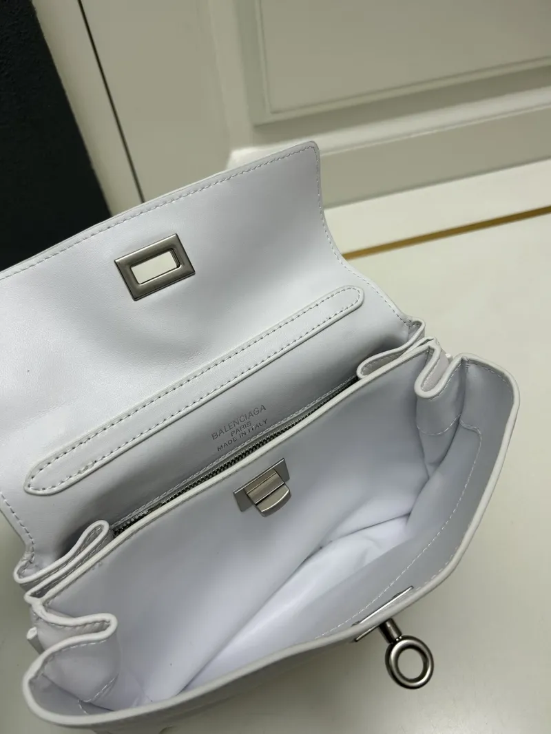 Balenciaga White Top Handle Bag 9027 - Image 10