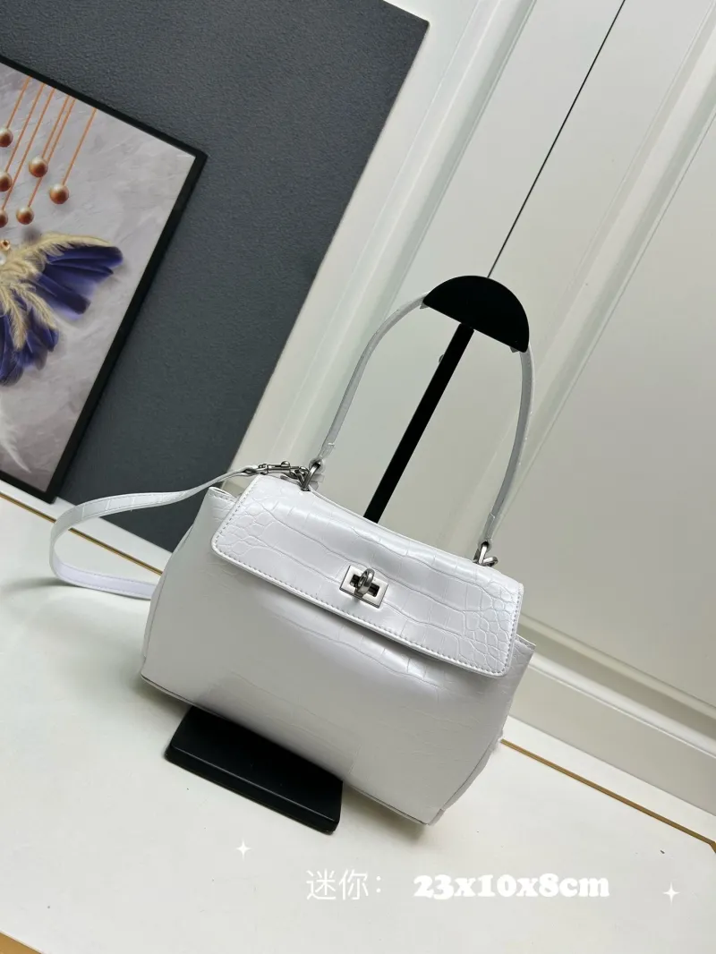 Alternative view of Balenciaga White Mini Top Handle Bag 319
