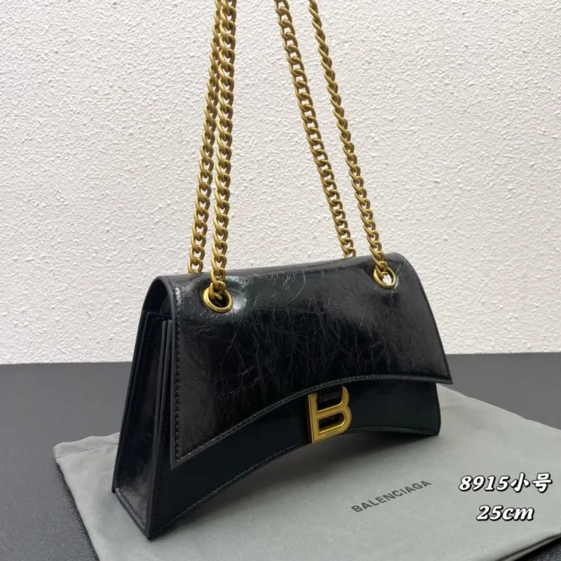 Balenciaga Black Small Chain Bag 8915 - Image 3