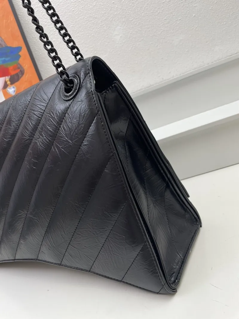 Balenciaga Black Chain Shoulder Bag 8911 39.9cm - Image 6