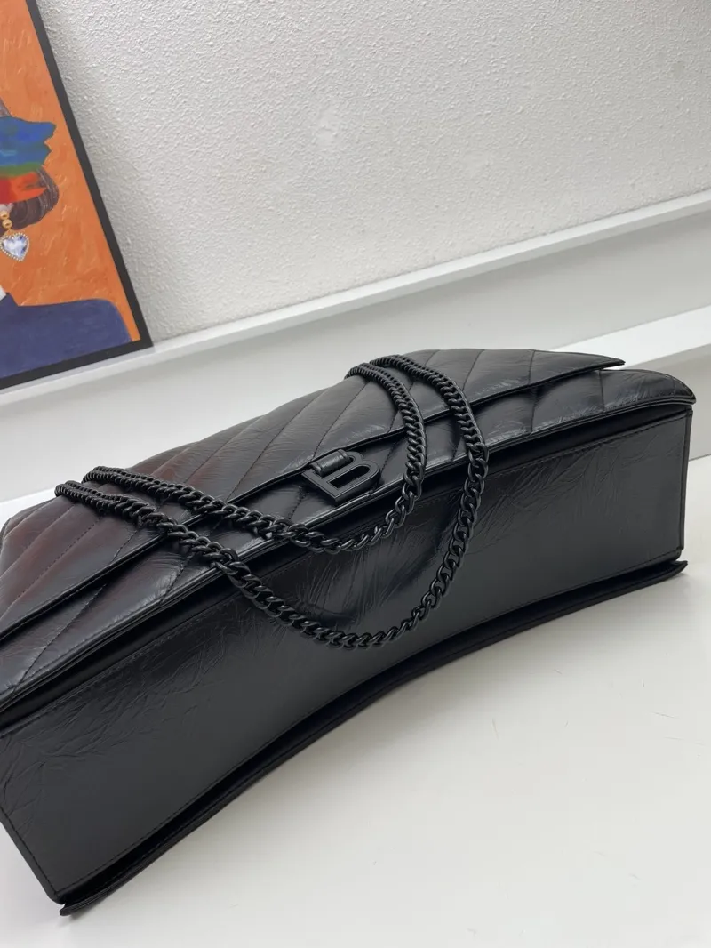 Balenciaga Black Chain Shoulder Bag 8911 39.9cm - Image 7