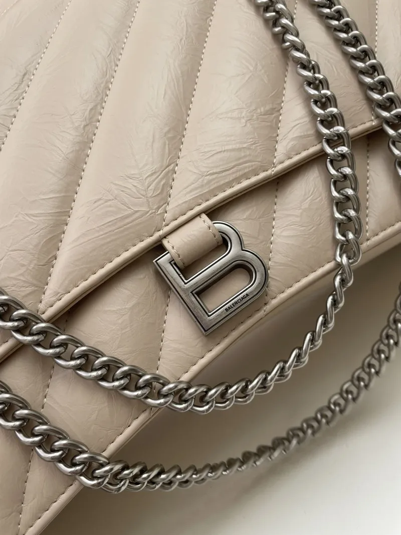Balenciaga Beige Chain Shoulder Bag 8911 - Image 5