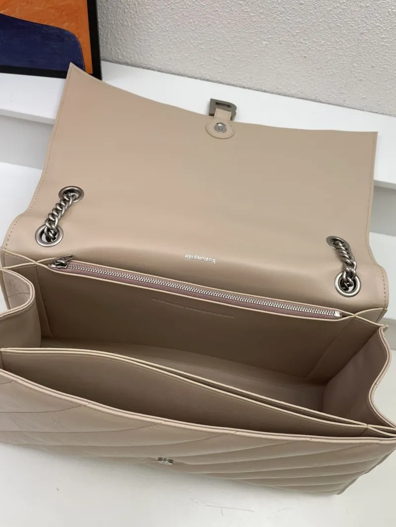 Balenciaga Beige Chain Shoulder Bag 8911 - Image 8