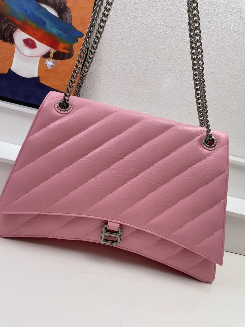Balenciaga Pink Chain Shoulder Bag 8911 - Image 3