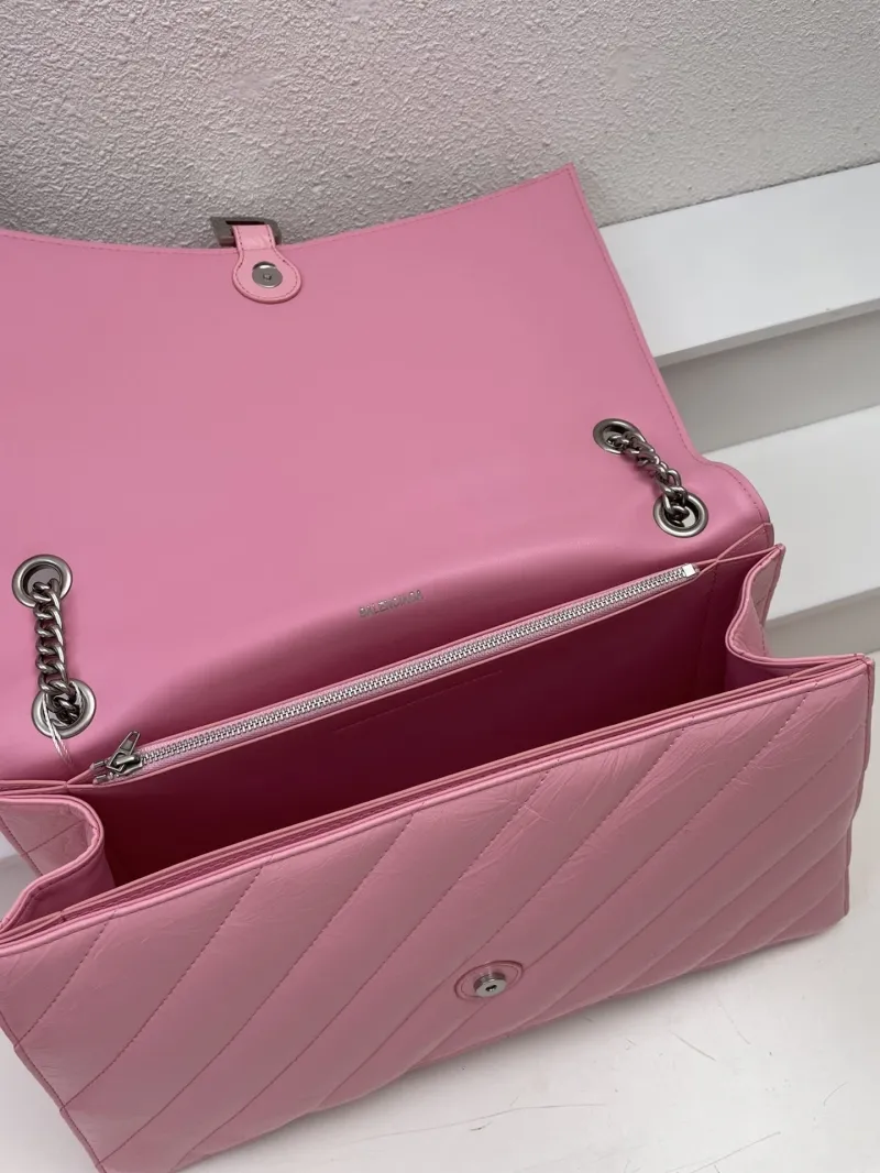 Balenciaga Pink Chain Shoulder Bag 8911 - Image 8