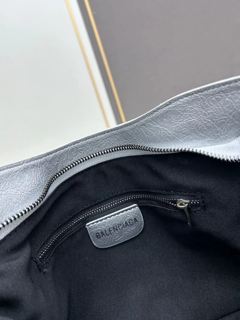 Balenciaga Silver Top Handle Bag 6028 - Image 8