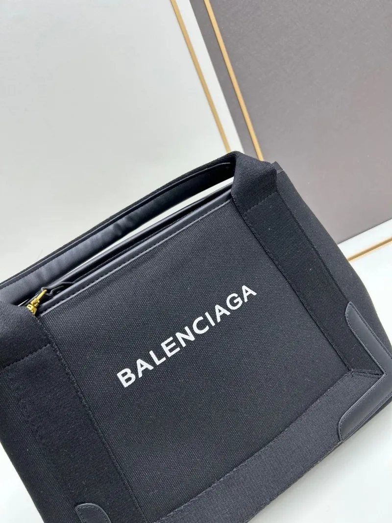 Balenciaga Black Top Handle Tote Bag 6034 - Image 4