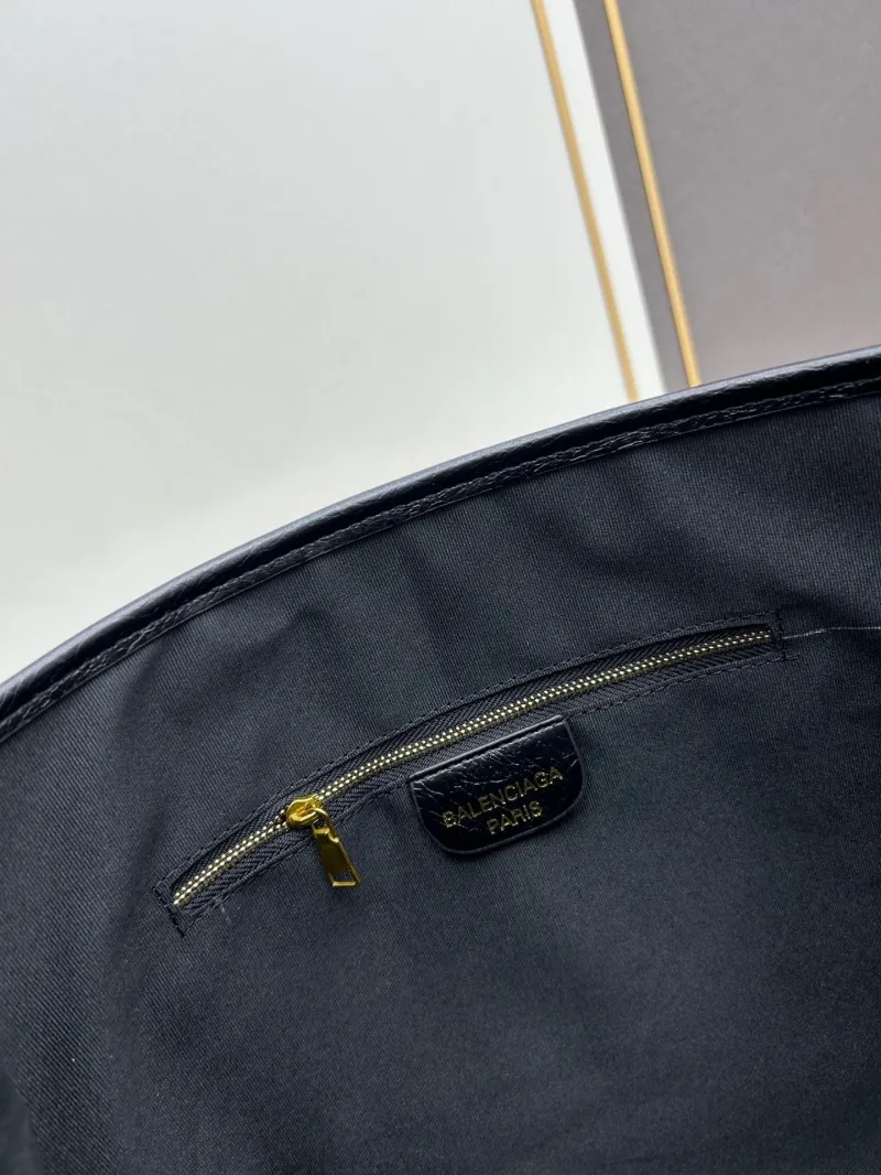 Balenciaga Black Top Handle Tote Bag 6034 - Image 8