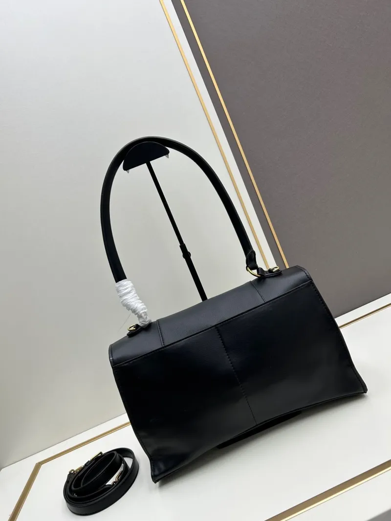 Alternative view of Balenciaga Black Leather Top Handle Handbag 6899