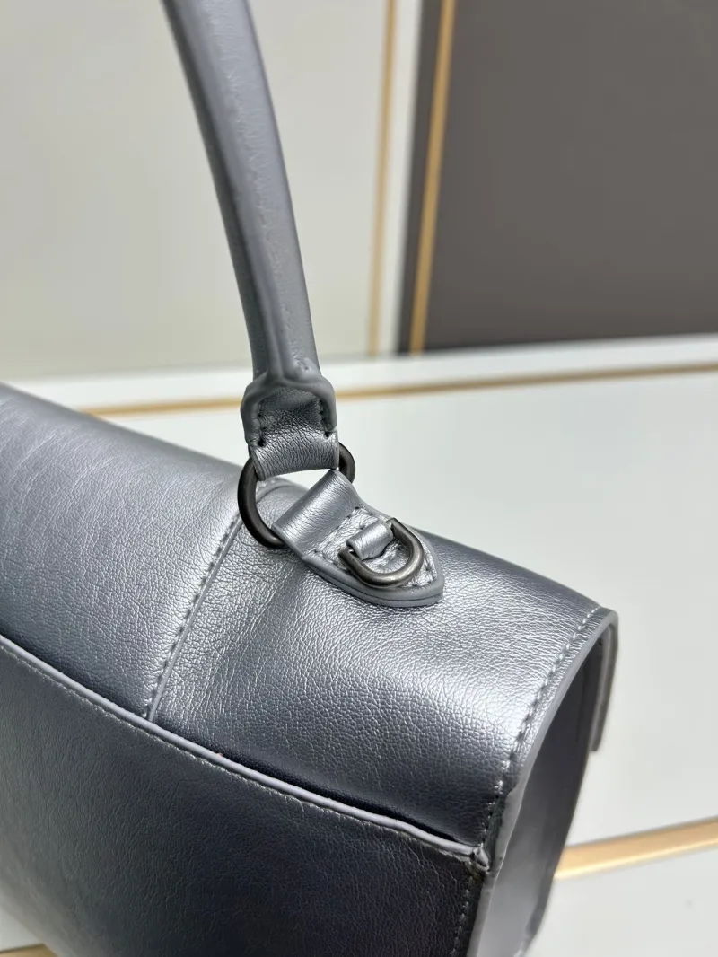 Balenciaga Silver Top Handle Bag 6899 - Image 6
