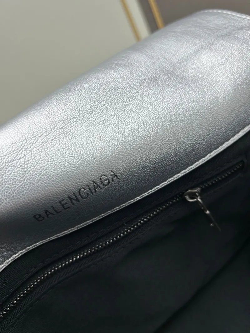 Balenciaga Silver Top Handle Bag 6899 - Image 8