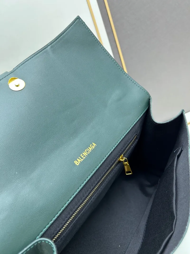 Balenciaga Dark Green Top Handle Bag 6899 - Image 8