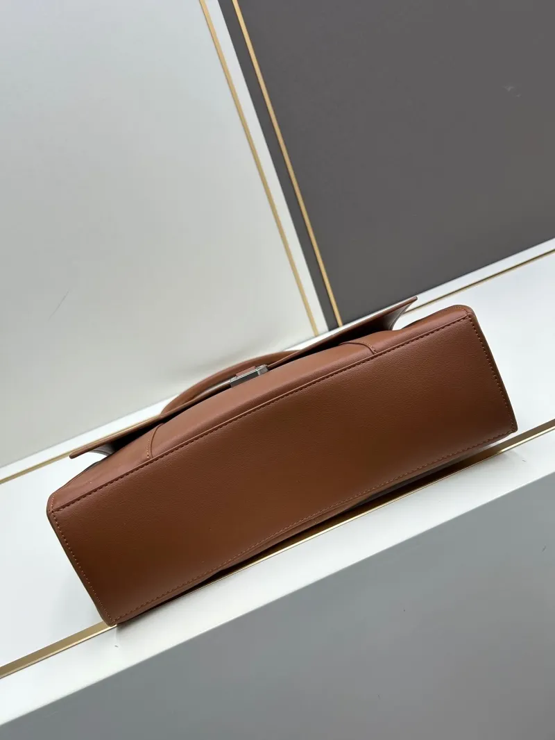 Balenciaga Brown Top Handle Bag 6899 - Image 5