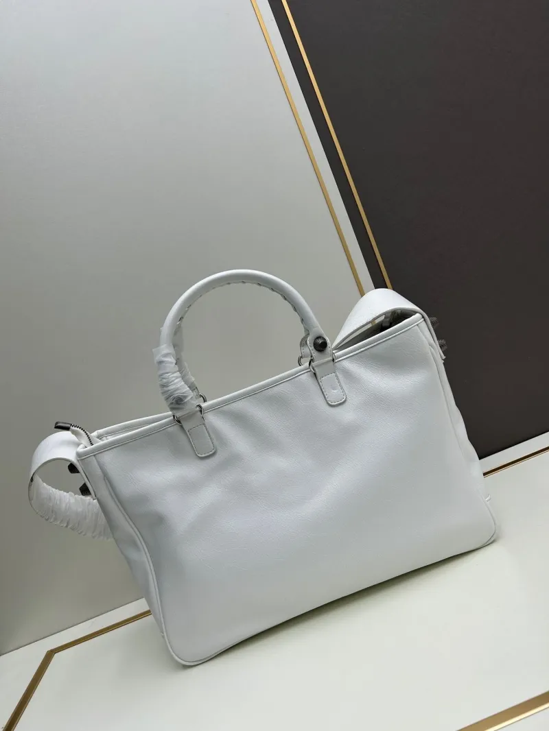 Alternative view of Balenciaga White Top Handle Bag 6861
