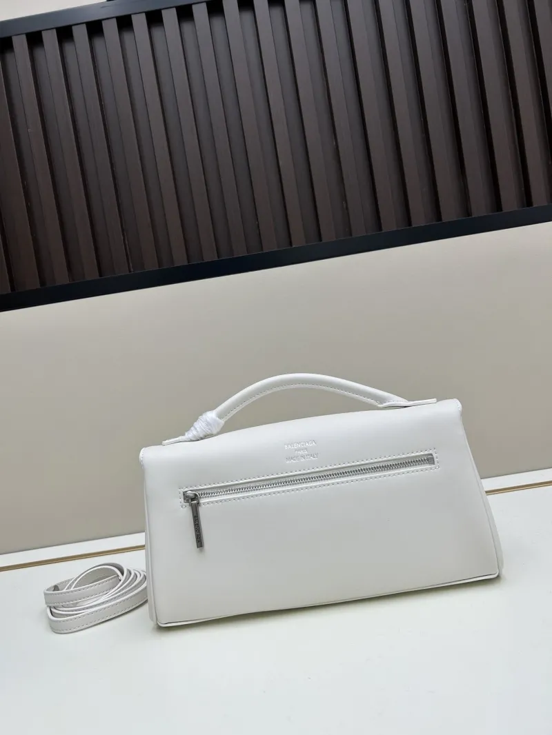 Alternative view of Balenciaga White Top Handle Crossbody Bag 804817
