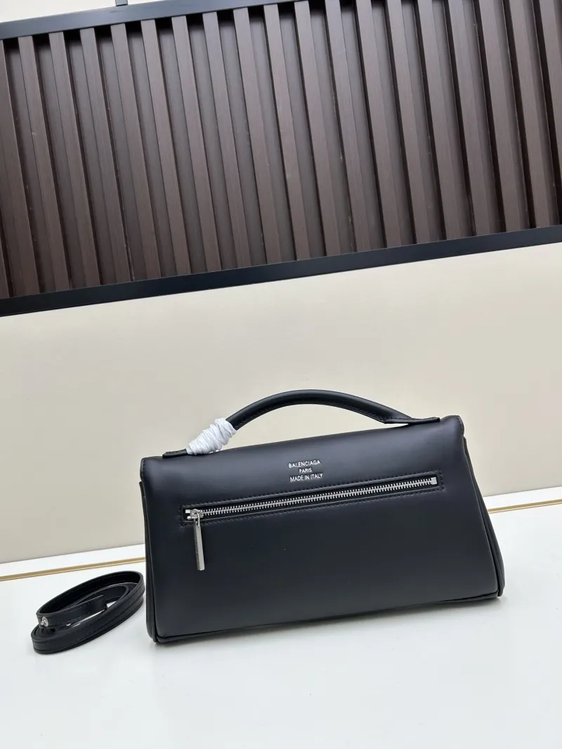 Alternative view of Balenciaga Black Leather Top Handle Bag 804817