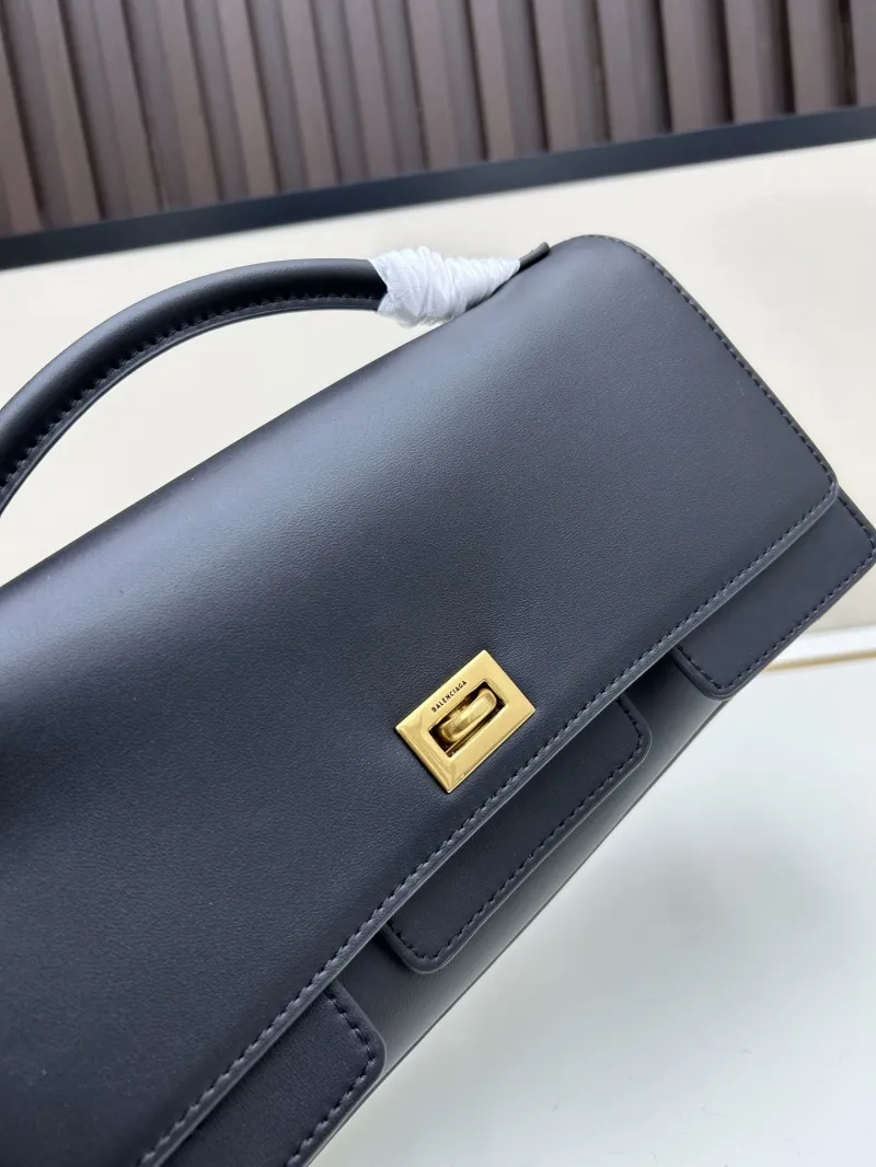 Balenciaga Black Top Handle Bag 804817 - Image 3