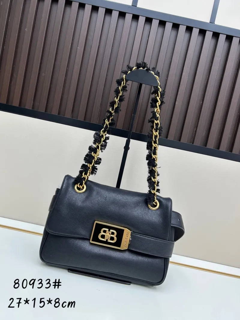 Balenciaga Black Chain Shoulder Bag 80933