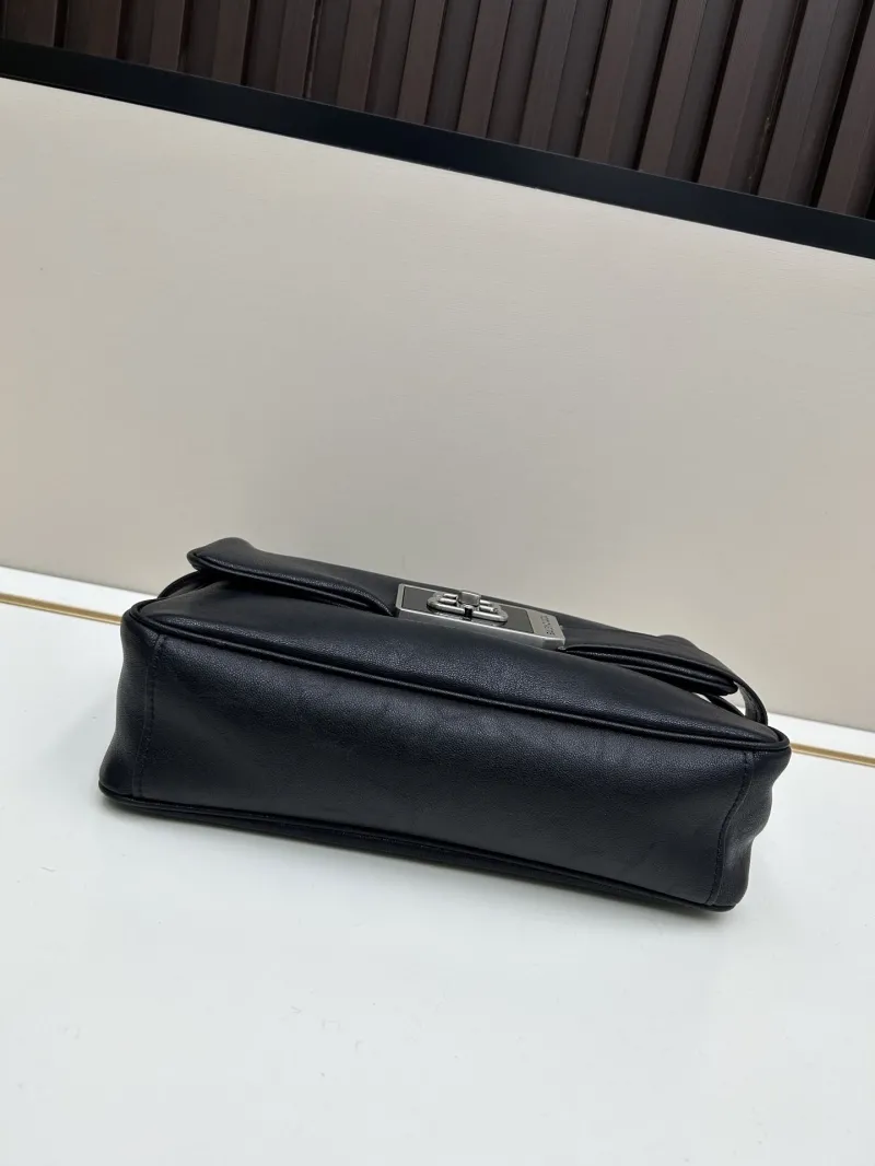 Balenciaga Black Flap Shoulder Bag 80933 - Image 5