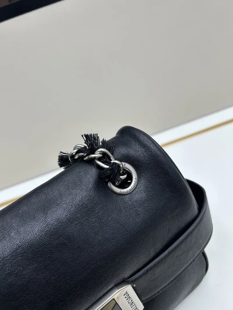 Balenciaga Black Flap Shoulder Bag 80933 - Image 6