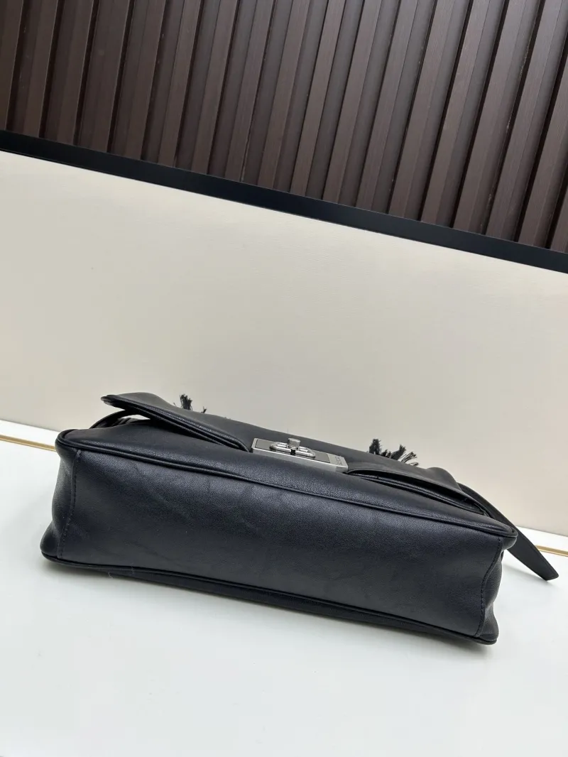 Balenciaga Black Top Handle Shoulder Bag 80932 - Image 4