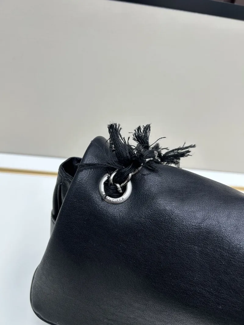 Balenciaga Black Top Handle Shoulder Bag 80932 - Image 6