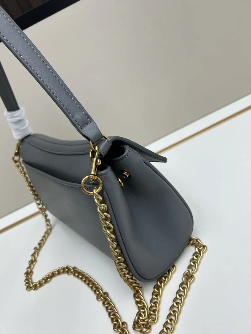 Balenciaga Gray Leather Top Handle Bag 6004 - Image 3