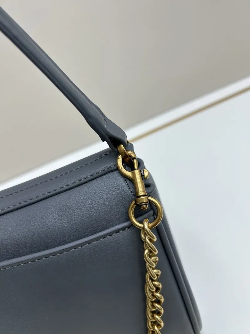 Balenciaga Gray Leather Top Handle Bag 6004 - Image 6