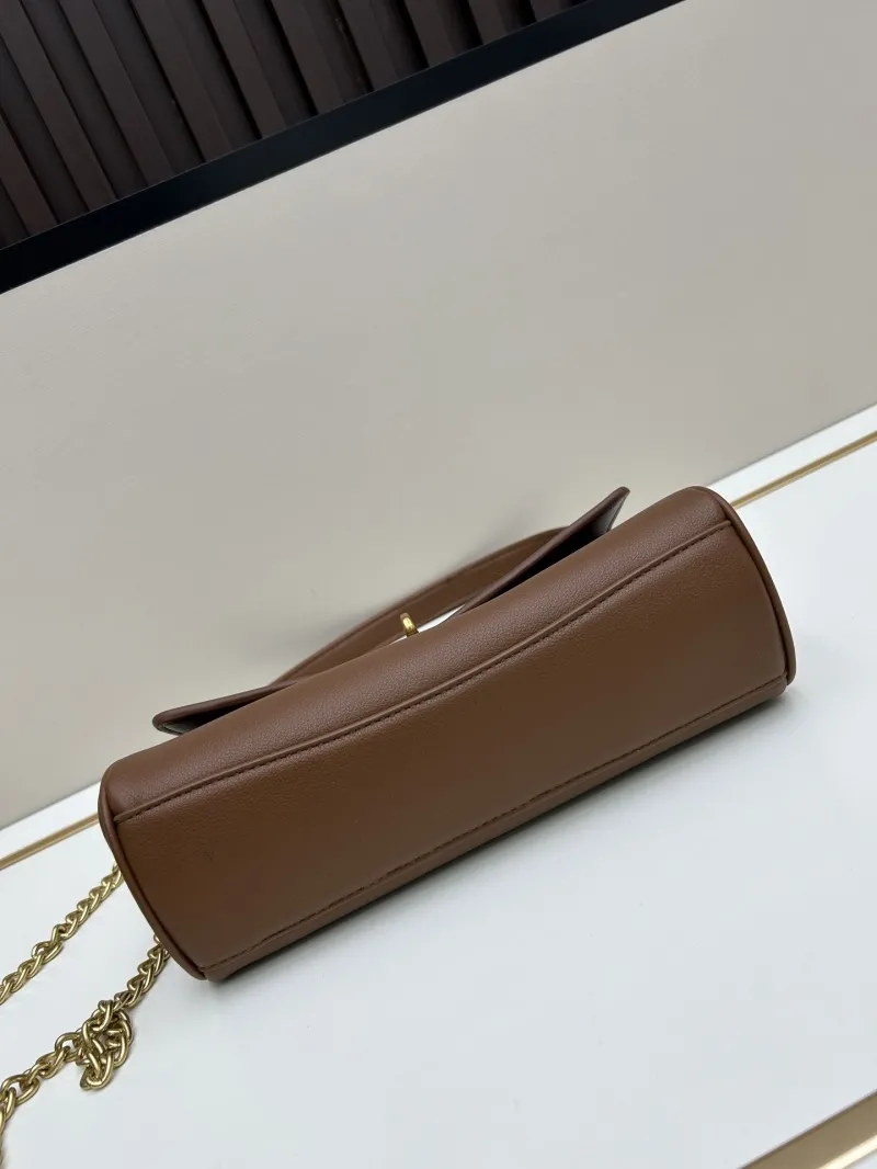Balenciaga Brown Leather Shoulder Bag 6004 - Image 5