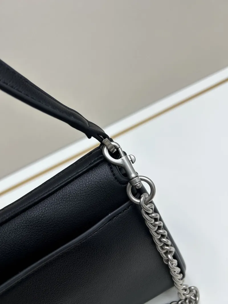 Balenciaga Black Top Handle Crossbody Bag 6004 - Image 6