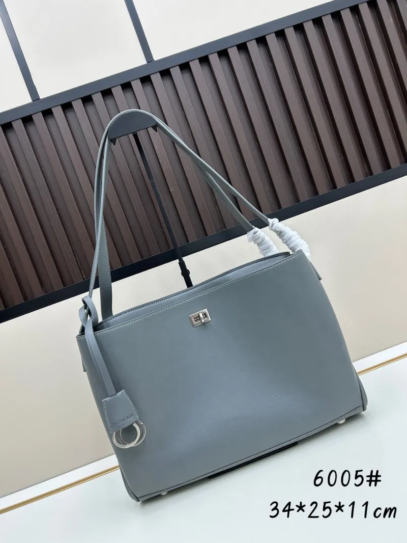Balenciaga Gray Top Handle Bag 6005