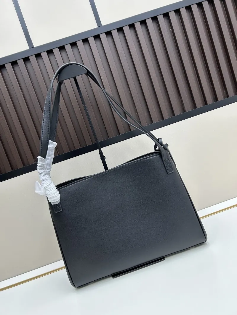 Alternative view of Balenciaga Black Top Handle Tote Bag 6005