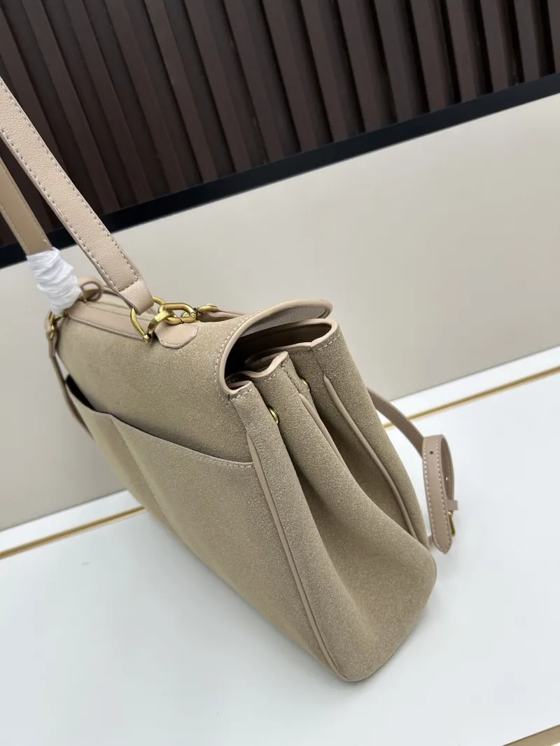 Balenciaga Beige Top Handle Shoulder Bag 6876 - Image 3