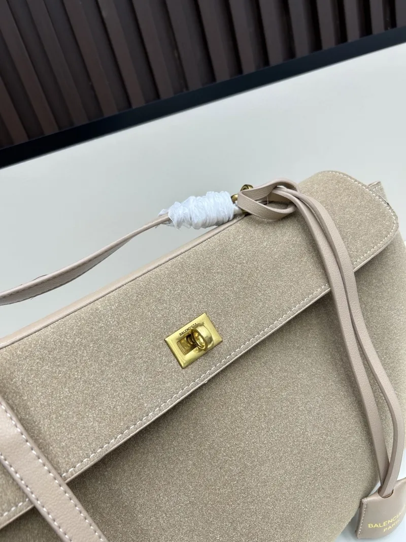 Balenciaga Beige Top Handle Shoulder Bag 6876 - Image 4